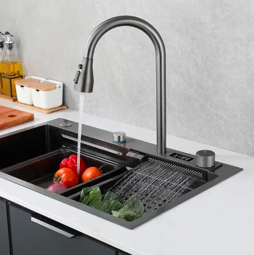 Ist der Zweiknopf-Küchenhahn im Wasserfall-Stil die ideale Wahl für moderne Küchen?