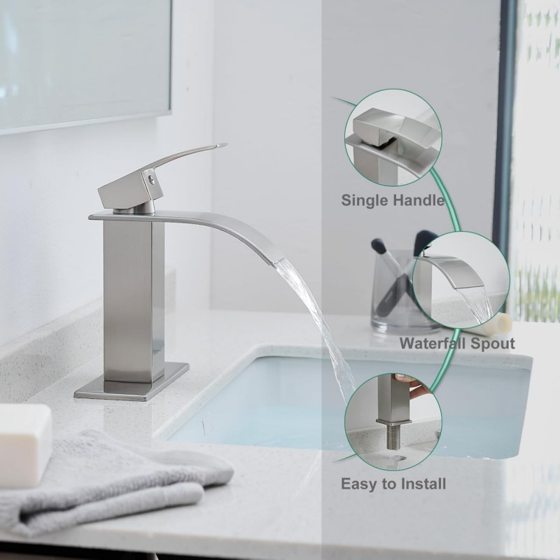 Stainless Steel Basin Faucet