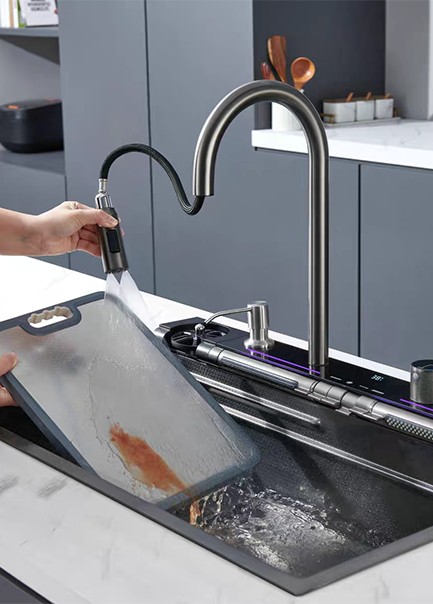 Ausziehbarer Wasserhahn